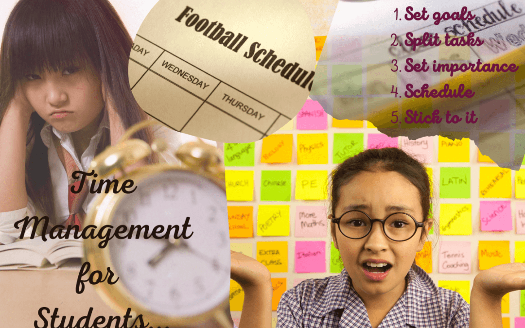 5 Easy Steps to help students manage time