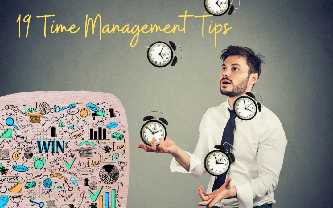 19 tips to get you started on your time management journey