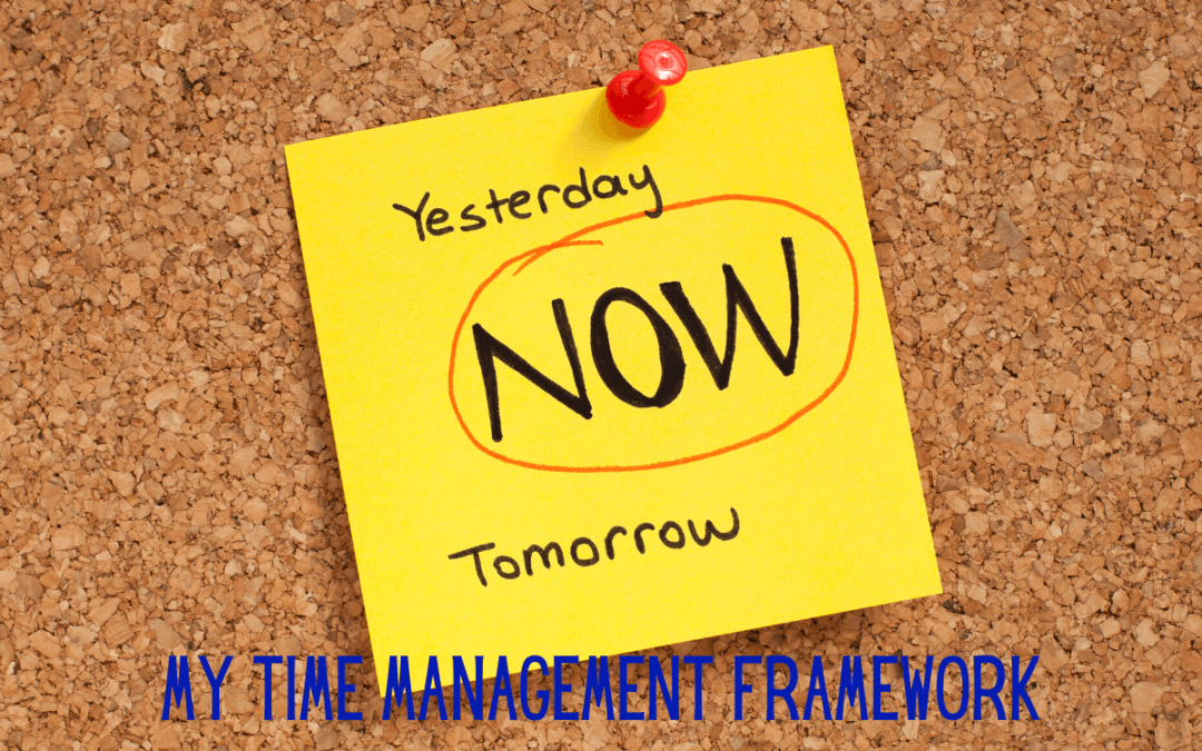 How you can customize established time management frameworks to create your own