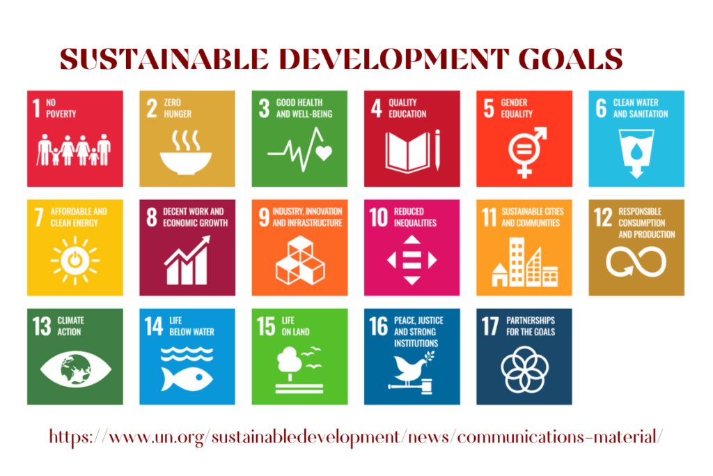 sustainable development goals icons