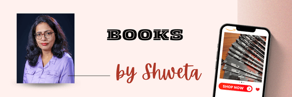 This page shows the image and name of author Shweta.