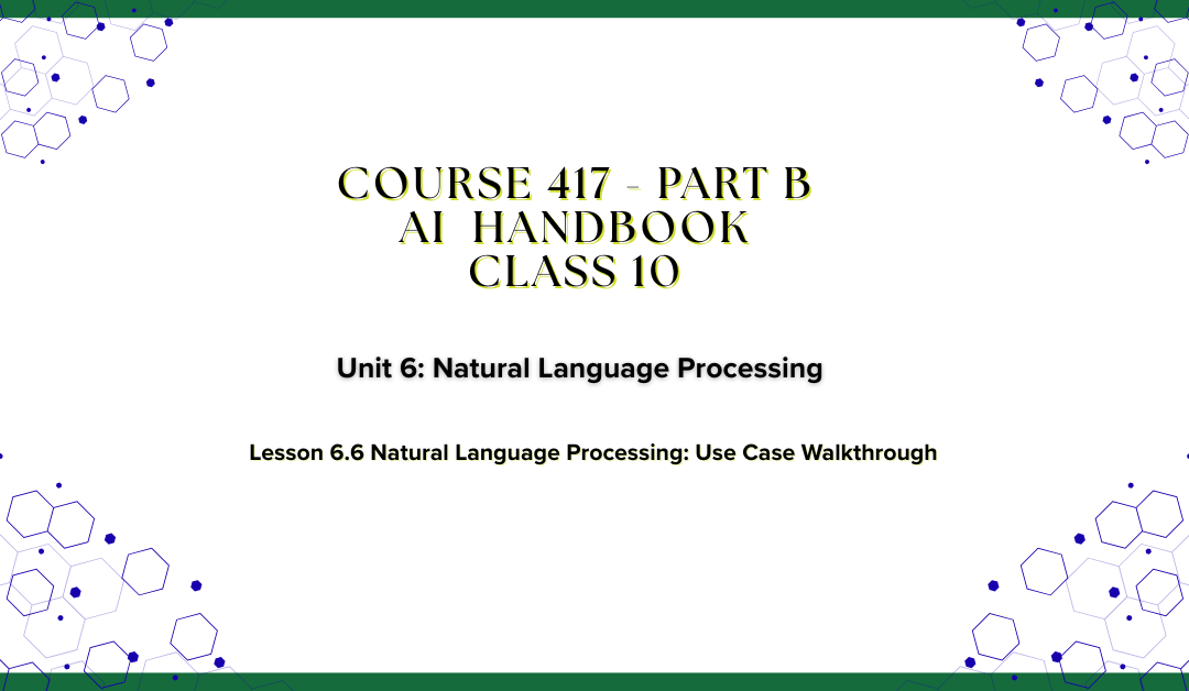 NLP Tools: No-Code Platforms & Python Libraries for Natural Language Processing (Class 10)